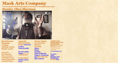 Desktop Screenshot of maskarts.com